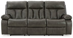 Willamen Reclining Sofa with Drop Down Table image