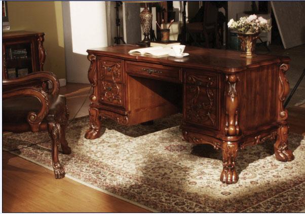 Dresden Cherry Oak Desk image