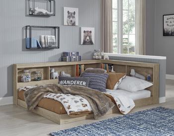 Oliah Youth Bookcase Storage Bed