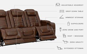 Backtrack Power Reclining Sofa