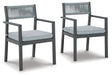 Eden Town Arm Chair with Cushion (Set of 2) image